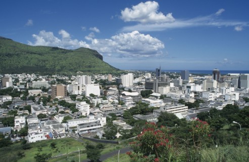 MAURITIUS, Port Louis, Cityscape.