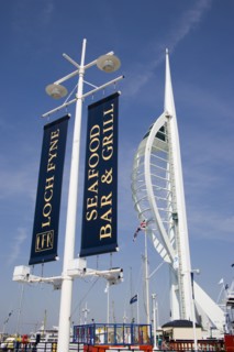 ENGLAND, Hampshire, Portsmouth, The Spinnaker Tower the tallest public viewing platforn in the UK