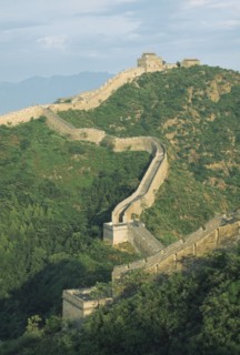 CHINA, Beijing Division, Jinshanling, "The Great Wall, Ming Dynasty 1368 to 1389, rebuilt 1567 to