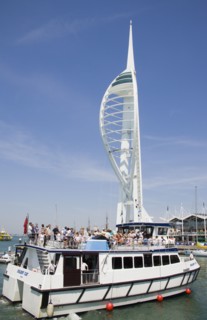 ENGLAND, Hampshire, Portsmouth, The Spinnaker Tower the tallest public viewing platforn in the UK