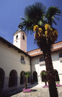 CROATIA, Kvarner, Rijeka, "Trsat cloisters of Franciscan monastery The 15th century monastery