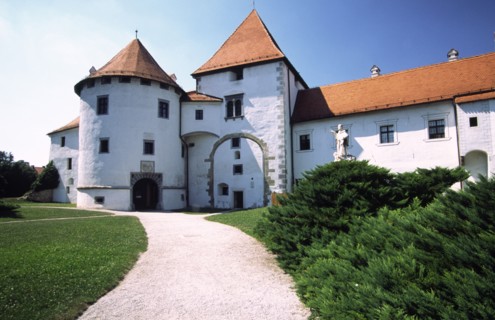 CROATIA, Zagorje, Varazdin, "Varazdin castle, built in the 16th century, the castle became the seat