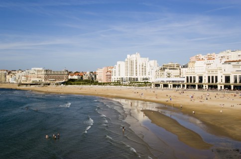 FRANCE, Aquitaine Pyrenees Atlantique, Biarritz, The Basque seaside resort on the Atlantic coast.