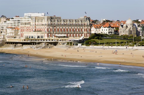 FRANCE, Aquitaine Pyrenees Atlantique, Biarritz, The Basque seaside resort on the Atlantic coast.