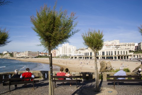 FRANCE, Aquitaine Pyrenees Atlantique, Biarritz, The Basque seaside resort on the Atlantic coast.