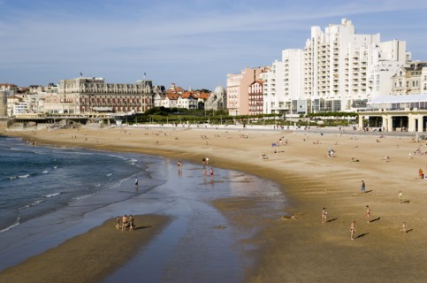 FRANCE, Aquitaine Pyrenees Atlantique, Biarritz, The Basque seaside resort on the Atlantic coast.