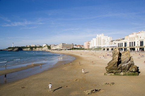 FRANCE, Aquitaine Pyrenees Atlantique, Biarritz, The Basque seaside resort on the Atlantic coast.