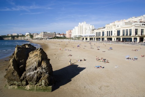 FRANCE, Aquitaine Pyrenees Atlantique, Biarritz, The Basque seaside resort on the Atlantic coast.