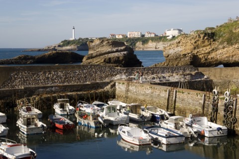FRANCE, Aquitaine Pyrenees Atlantique, Biarritz, The Basque seaside resort on the Atlantic coast.