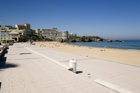 FRANCE, Aquitaine Pyrenees Atlantique, Biarritz, The Basque seaside resort on the Atlantic coast.