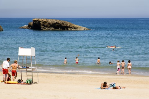 FRANCE, Aquitaine Pyrenees Atlantique, Biarritz, The Basque seaside resort on the Atlantic coast.