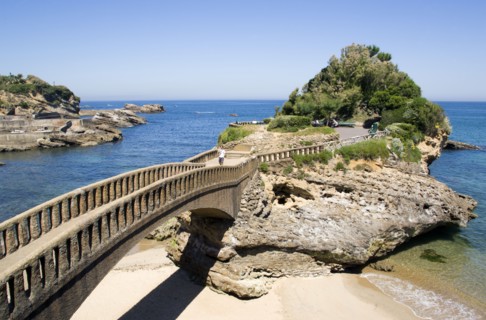FRANCE, Aquitaine Pyrenees Atlantique, Biarritz, The Basque seaside resort on the Atlantic coast.