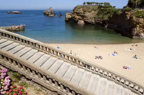 FRANCE, Aquitaine Pyrenees Atlantique, Biarritz, The Basque seaside resort on the Atlantic coast.