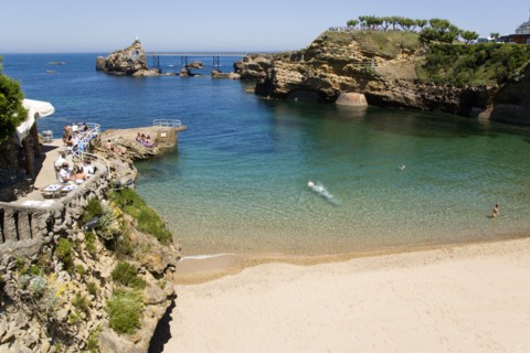 FRANCE, Aquitaine Pyrenees Atlantique, Biarritz, The Basque seaside resort on the Atlantic coast.