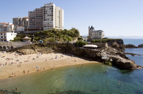 FRANCE, Aquitaine Pyrenees Atlantique, Biarritz, The Basque seaside resort on the Atlantic coast.