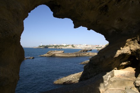 FRANCE, Aquitaine Pyrenees Atlantique, Biarritz, The Basque seaside resort on the Atlantic coast.