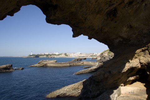 FRANCE, Aquitaine Pyrenees Atlantique, Biarritz, The Basque seaside resort on the Atlantic coast.