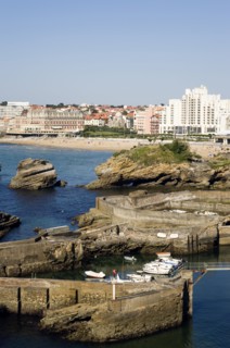 FRANCE, Aquitaine Pyrenees Atlantique, Biarritz, The Basque seaside resort on the Atlantic coast.