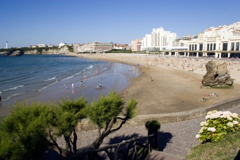 FRANCE, Aquitaine Pyrenees Atlantique, Biarritz, The Basque seaside resort on the Atlantic coast.