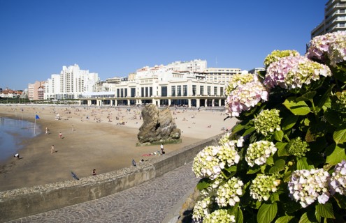 FRANCE, Aquitaine Pyrenees Atlantique, Biarritz, The Basque seaside resort on the Atlantic coast.