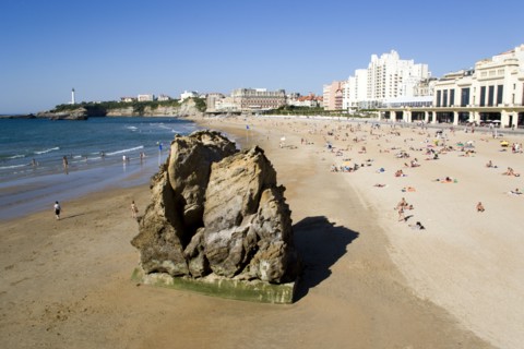 FRANCE, Aquitaine Pyrenees Atlantique, Biarritz, The Basque seaside resort on the Atlantic coast.