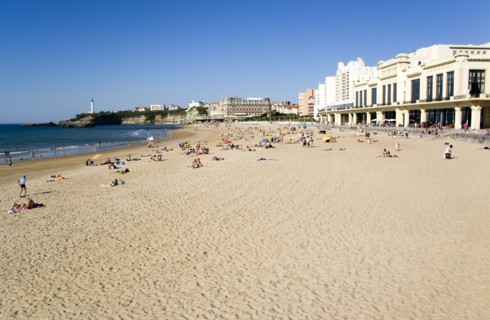 FRANCE, Aquitaine Pyrenees Atlantique, Biarritz, The Basque seaside resort on the Atlantic coast.