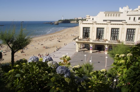 FRANCE, Aquitaine Pyrenees Atlantique, Biarritz, The Basque seaside resort on the Atlantic coast.