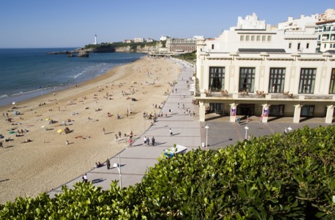 FRANCE, Aquitaine Pyrenees Atlantique, Biarritz, The Basque seaside resort on the Atlantic coast.