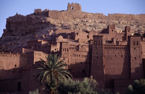 MOROCCO, Ait Benhaddou, Kasbah and hill town used in films such as Jesus of Nazareth and Lawrence
