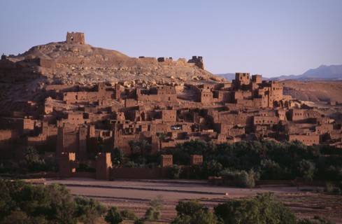 MOROCCO, Ait Benhaddou, Kasbah and hill town used in films such as Jesus of Nazareth and Lawrence