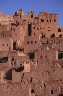 MOROCCO, Ait Benhaddou, Kasbah and hill town used in films such as Jesus of Nazareth and Lawrence