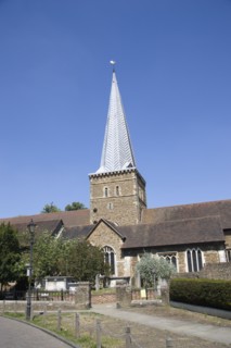 ENGLAND, Surrey, Godalming, The Church of St Peter and St Paul.