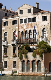 ITALY, Veneto, Venice, Palazzo Barzizza the house on the Grand Canal that Marco Polo is claimed to