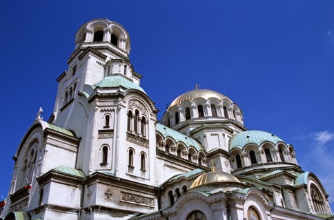 BULGARIA, Sofia, Alexander Nevsky Cathedral.
