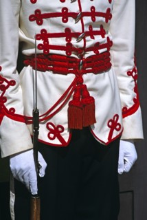 BULGARIA, Sofia, "Guard of honour outside the Presidency Building, "