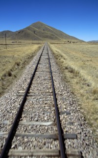 PERU, Transport, "Railway track through the Andes mountain range, Puno to Cusco Perurail train