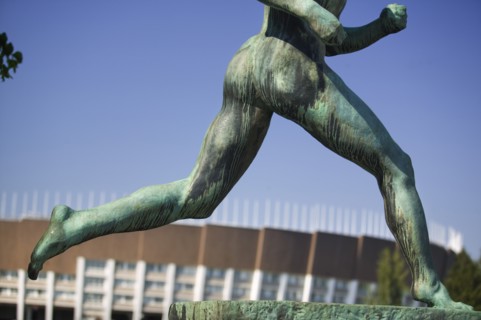FINLAND, Helsinki, "The Olympic Stadium, built for the 1952 Olympics. "