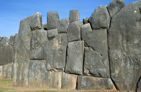 PERU, Cusco, Sacsayhuaman Inca ruins.