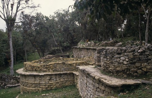 PERU, Amazonas, Chachapoyas, "Kuelap Fortress ruins, Chachapoyas culture also known as the Cloud