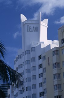 USA, Florida, Miami, South Beach. Collins Avenue. The Delano Hotel exterior