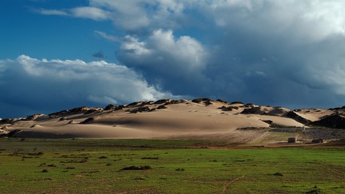 Australia, Western Australia, Coral Bay, The dunes between Lefroy Bay and Coral Bay