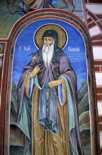 BULGARIA, Rila, "Fresco, Nativity Church, Rila Monastery."