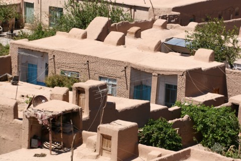 AFGHANISTAN, Herat, View from The Citadel (Qala-i-Ikhtiyar-ud-din) of rooftops