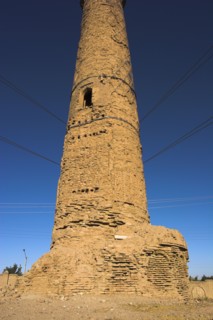 AFGHANISTAN, Herat, "The Mousallah Complex, Minaret One of several minarets in this complex, this