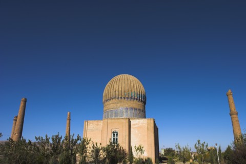 AFGHANISTAN, Herat, "The Mousallah Complex, Gaur Shad 's Mausoleum Part of the Mousallah Complex