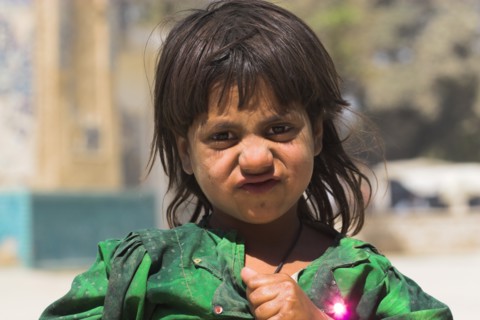 AFGHANISTAN, (Mother of Cities), Balkh, "Shrine of Khwaja Abu Nasr Parsa, Local girl Built by