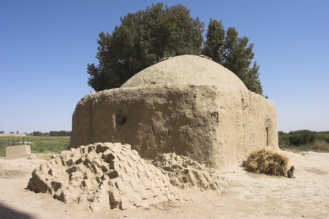 AFGHANISTAN, (Mother of Cities), Balkh, "Shrine at No-Gonbad Mosque (Mosque of Nine Cupolas) also