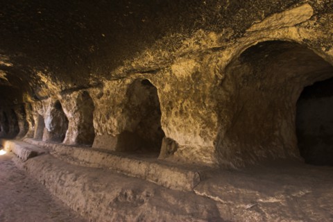 AFGHANISTAN, Samangan Province, Takht-I-Rusam, "2km south of the centre of Haibak, Buddhist caves