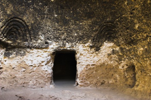 AFGHANISTAN, Samangan Province, Takht-I-Rusam, "2km south of the centre of Haibak, Buddhist caves