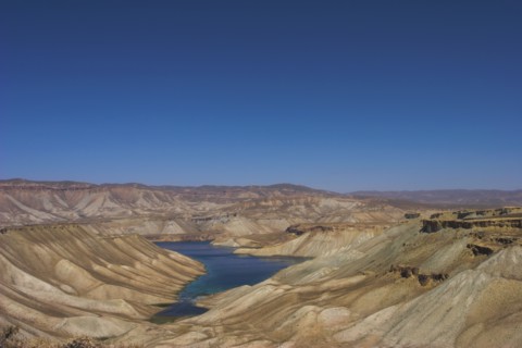 AFGHANISTAN, Band-E- Amir , "Band-E- Amir (Dam of the King) crater Lakes, Band-I-Zulfiqar the main
